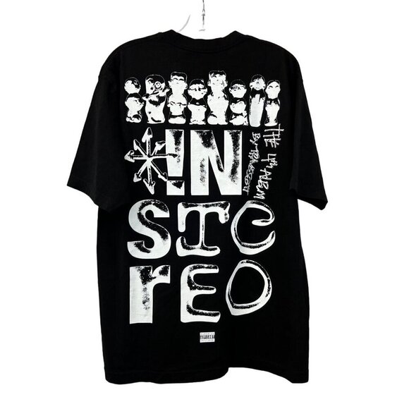 Travis Scott Men’s Official Utopia In Stereo T-Shirt Black/Multi Sz Large - Picture 6 of 7